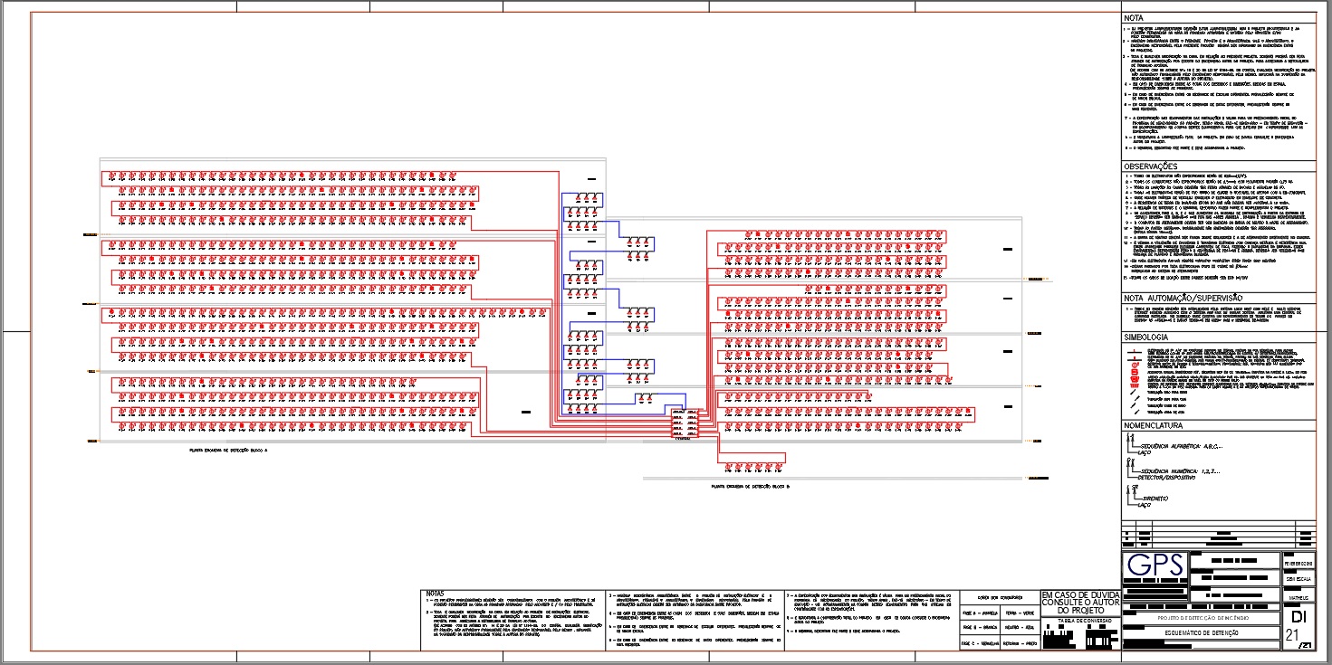 Projetos instalações elétricas hidráulicas detecção spda