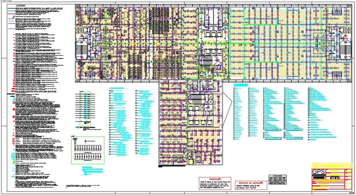 Projetos instalações elétricas BIM
